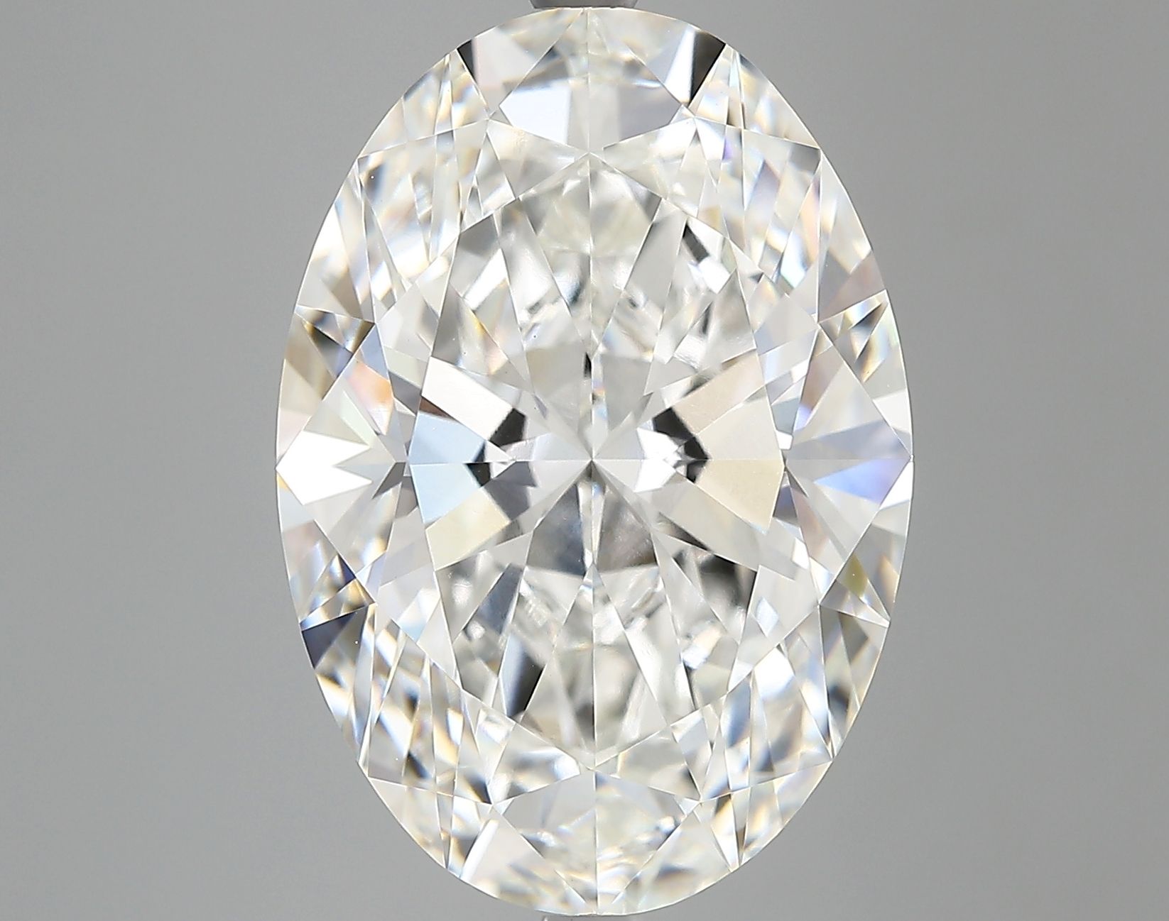 9.04 ct. oval Lab Grown Diamond front image