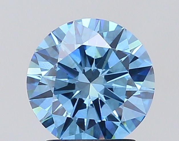2.03 CT Fancy Vivid Blue ROUND