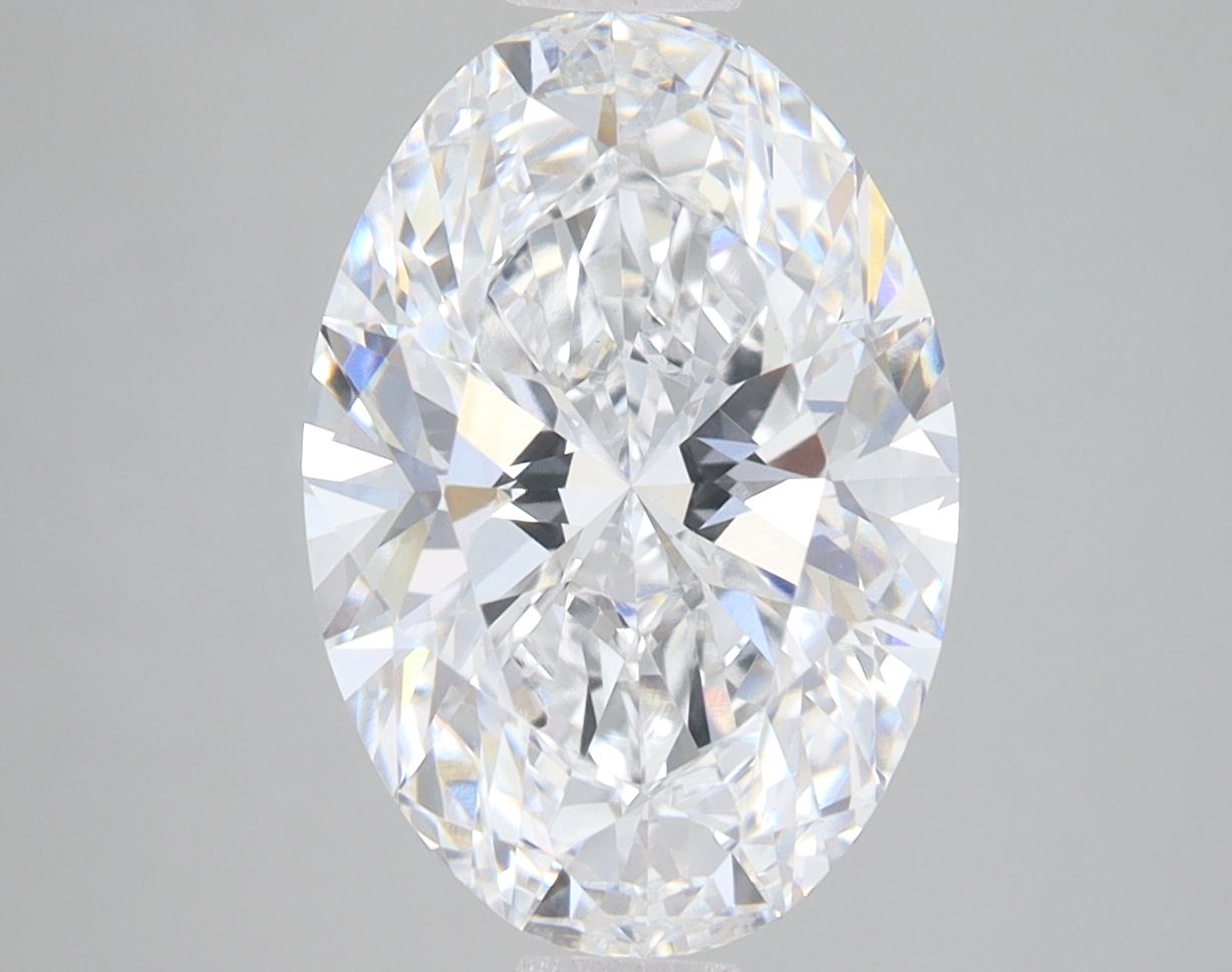 4.08 ct. oval Lab Grown Diamond front image
