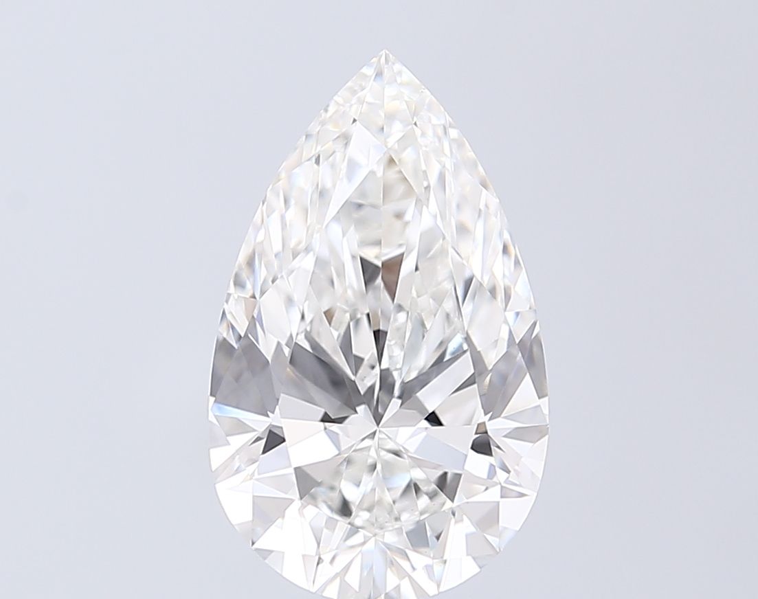 4.08 ct. pear Lab Grown Diamond front image