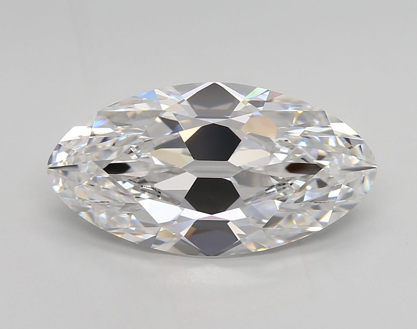 6.05 ct. oval Lab Grown Diamond front image