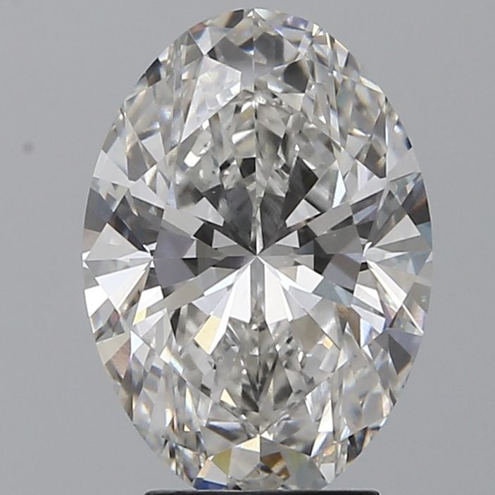 3.73 ct. oval Lab Grown Diamond front image