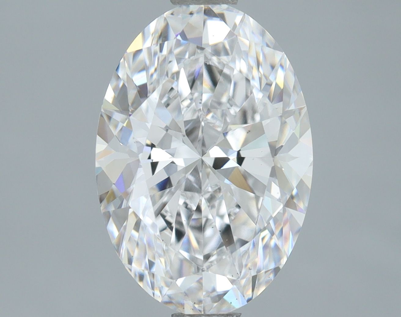 2.04 ct. oval Lab Grown Diamond front image
