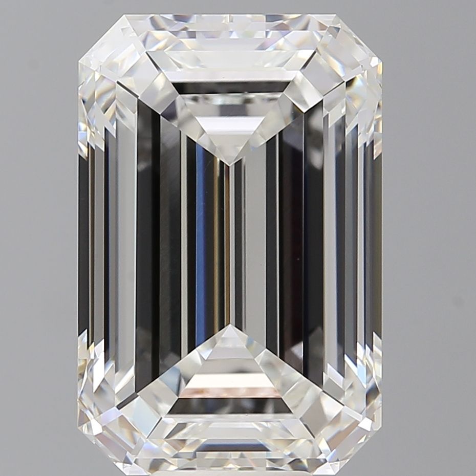 11.57 ct. emerald Lab Grown Diamond front image