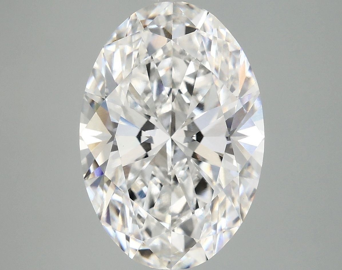 5.09 ct. oval Lab Grown Diamond front image
