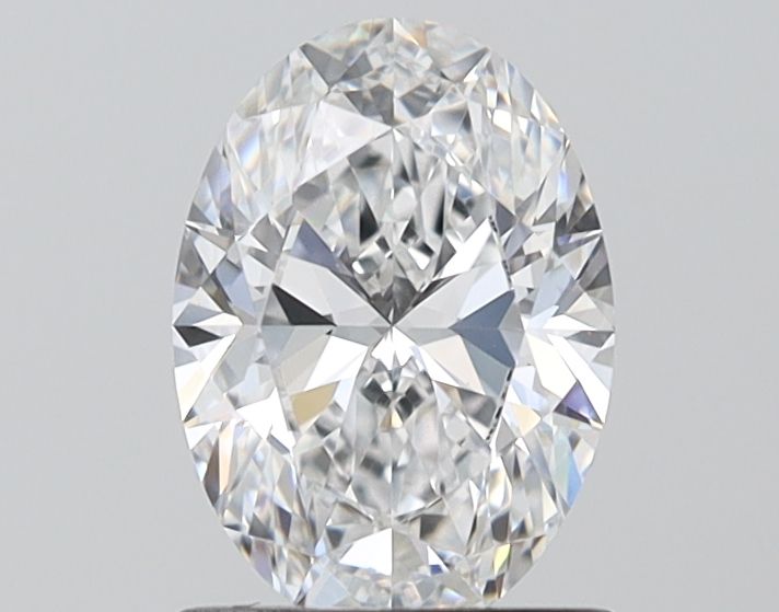 1.22 ct. oval Lab Grown Diamond front image