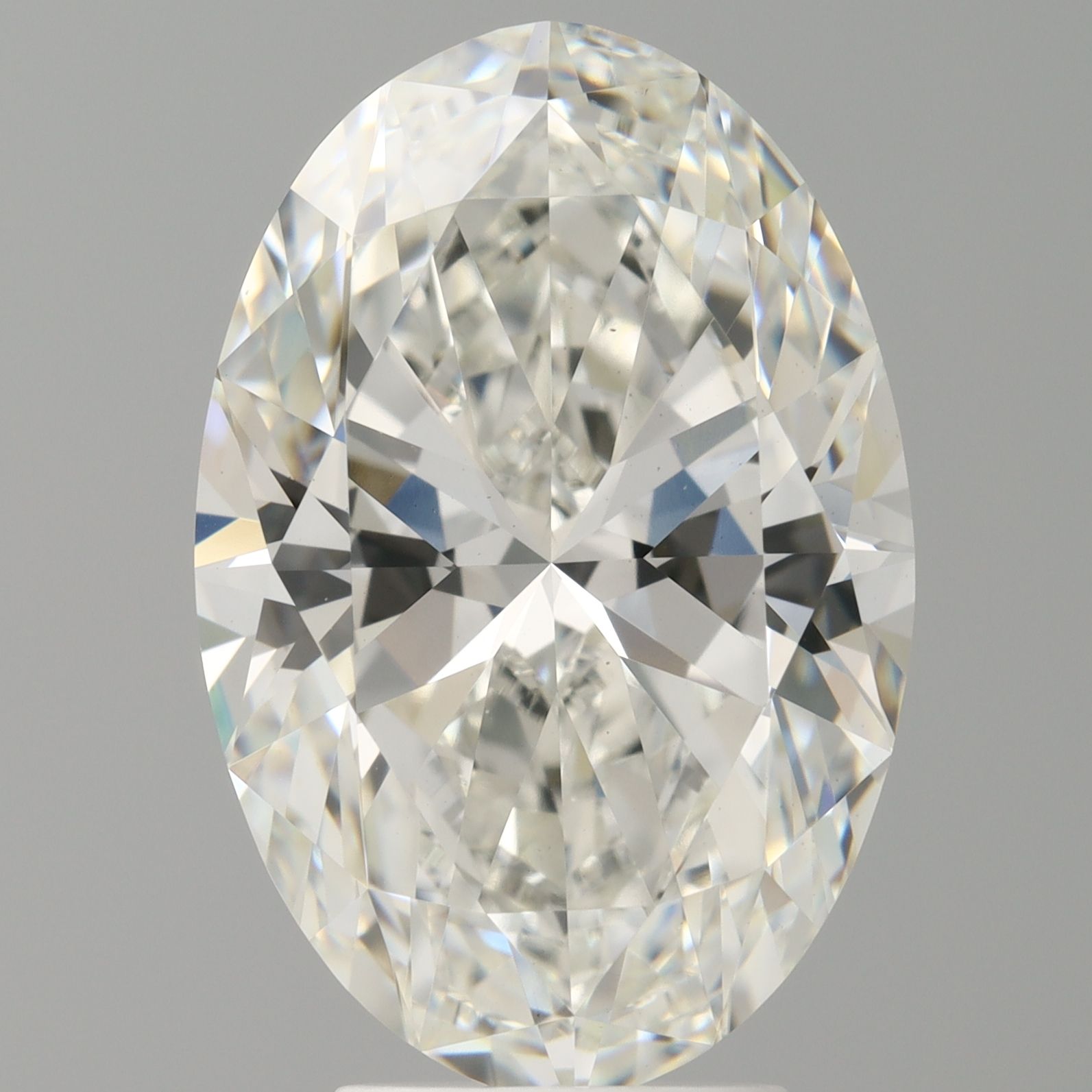 5.09 ct. oval Lab Grown Diamond front image