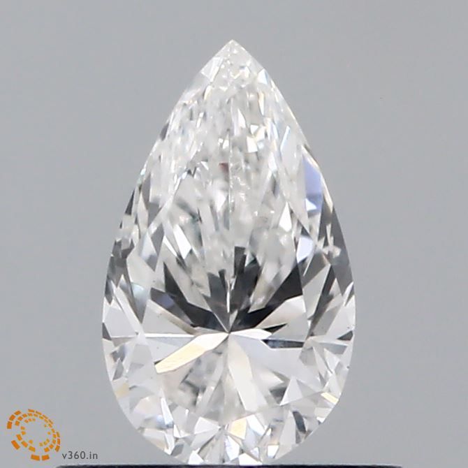 0.49 ct lab-grown Pear Diamond