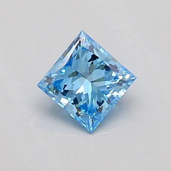 0.24 CT Fancy Vivid Blue PRINCESS