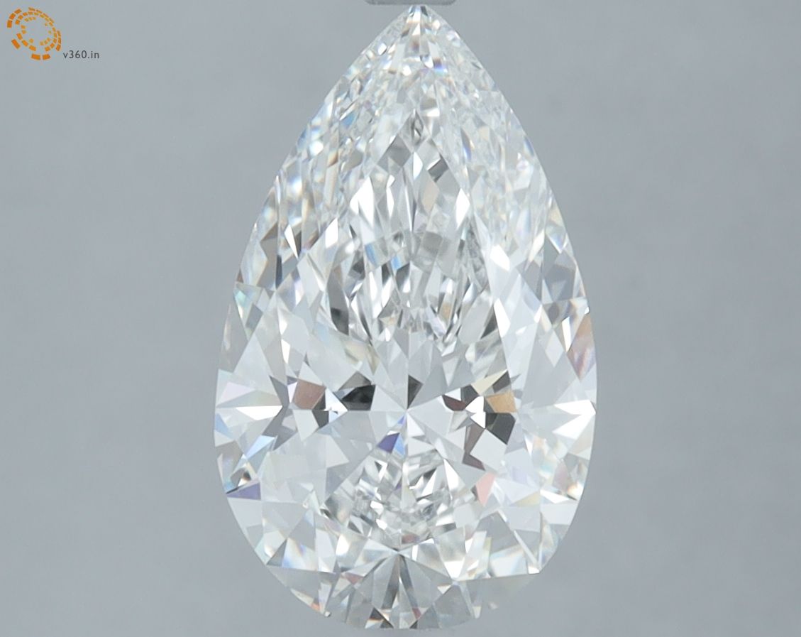 2.40 ct. pear Lab Grown Diamond front image