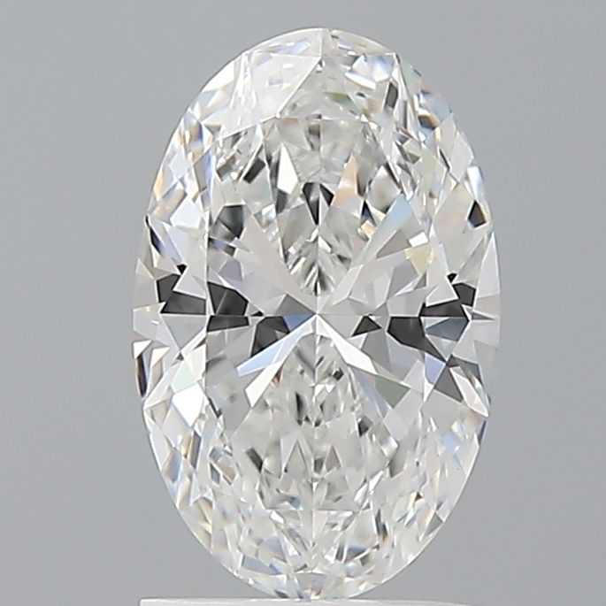 1.56 ct. oval Lab Grown Diamond front image