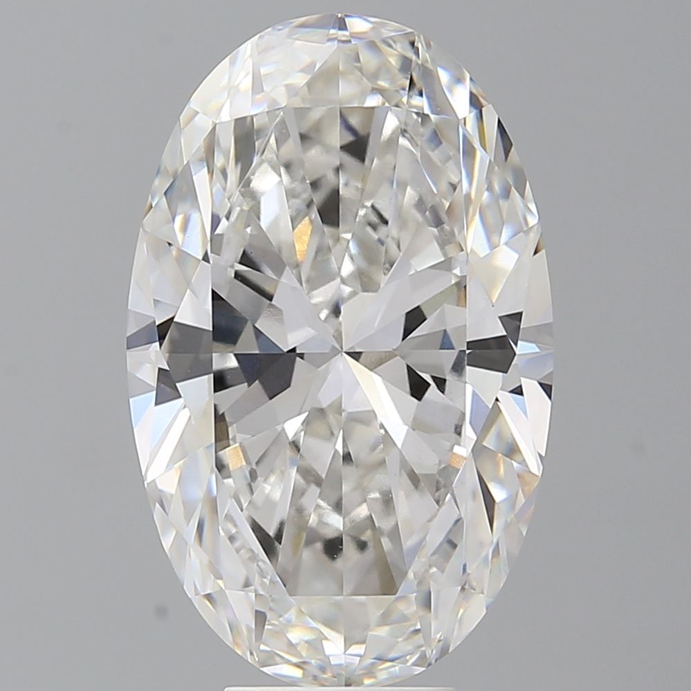 8.04 ct. oval Lab Grown Diamond front image