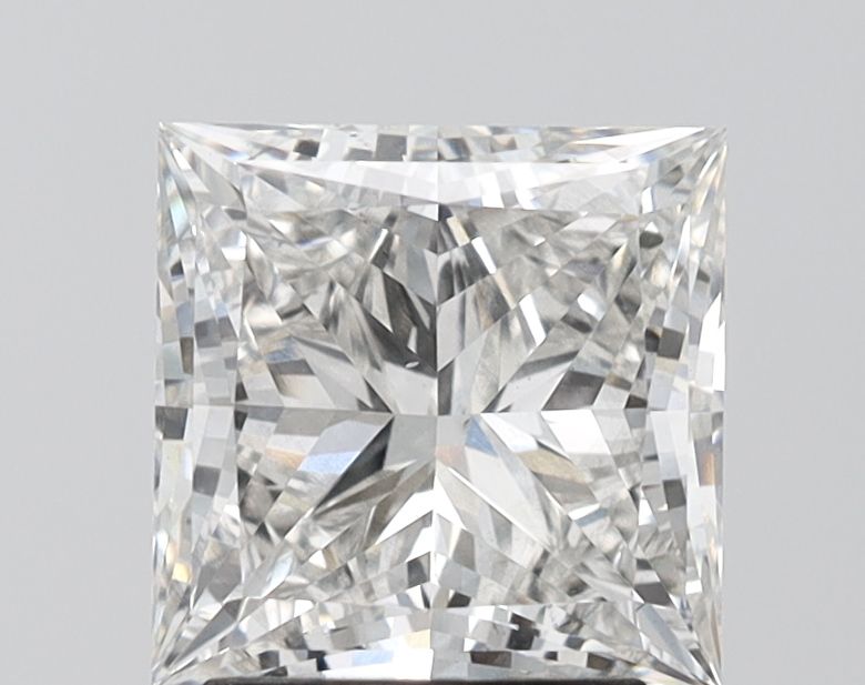 2.5 ct lab-grown Princess Diamond