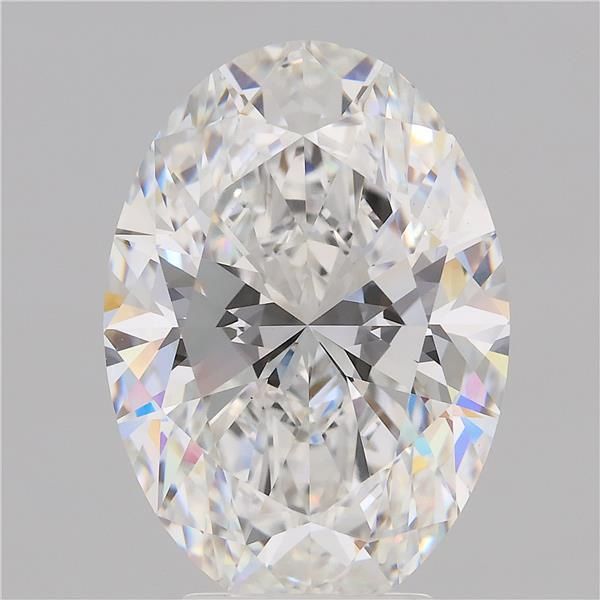 4.58 ct. oval Lab Grown Diamond front image