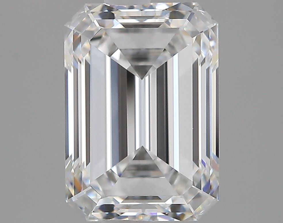 2.54 ct. emerald Lab Grown Diamond front image