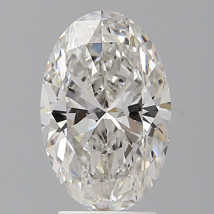 3.03 ct. oval Lab Grown Diamond front image