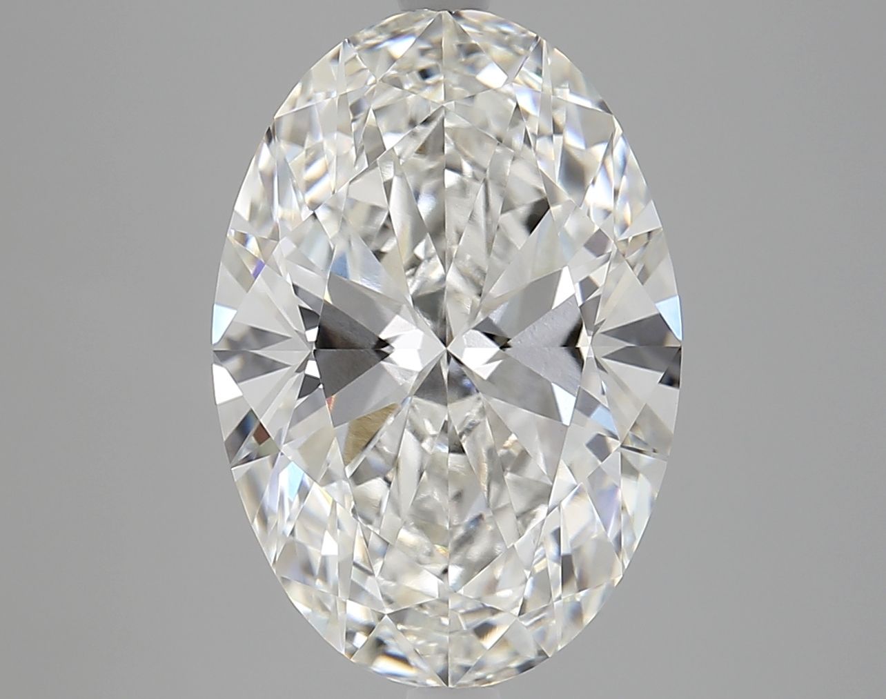 6.09 ct. oval Lab Grown Diamond front image