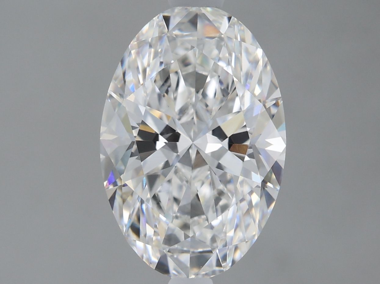 2.06 ct. oval Lab Grown Diamond front image