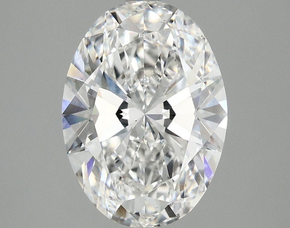 2.89 ct. oval Lab Grown Diamond front image