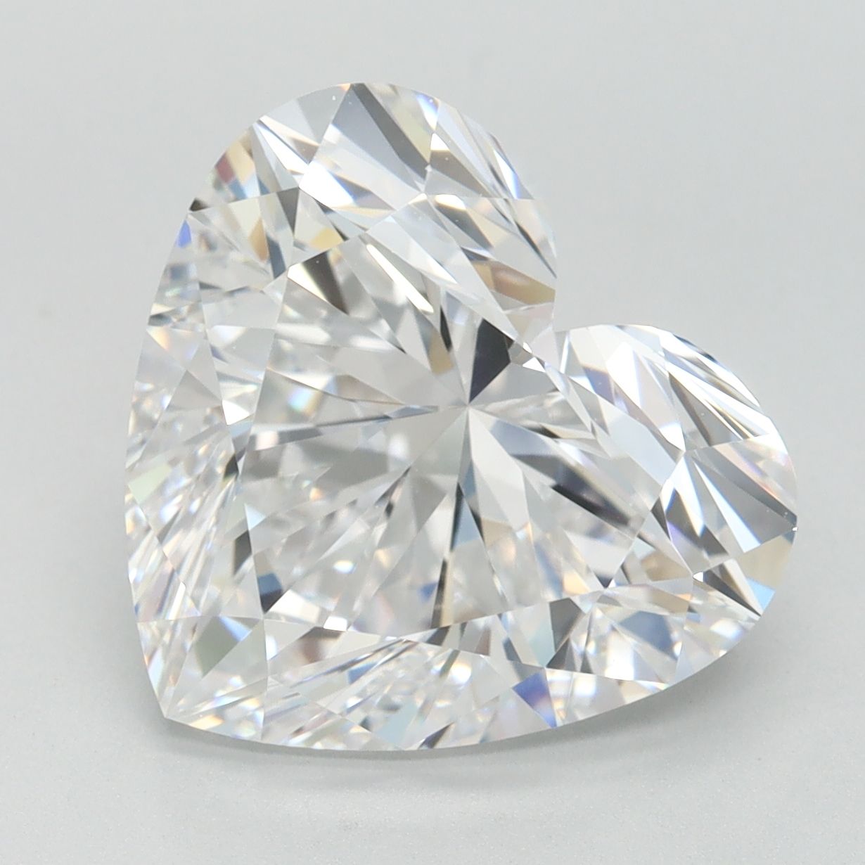 5.14 ct. heart Lab Grown Diamond front image