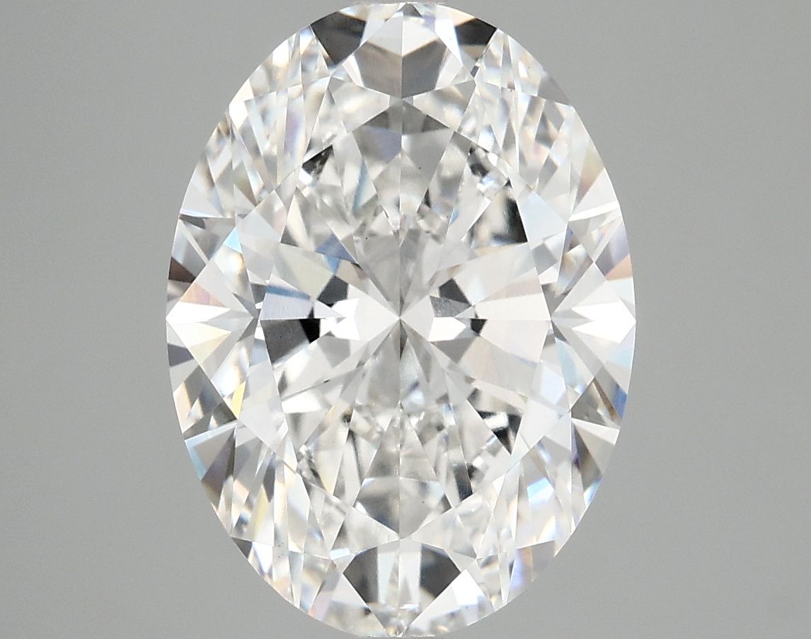 5.09 ct. oval Lab Grown Diamond front image