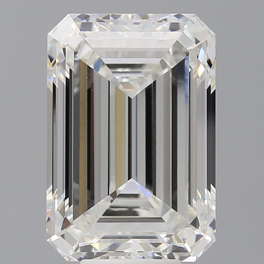 9.60 ct. emerald Lab Grown Diamond front image