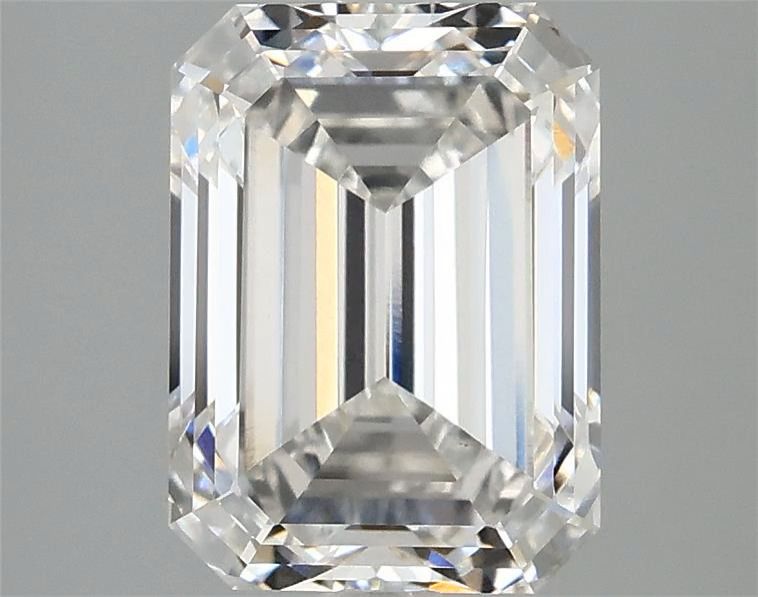 2.84 ct. emerald Lab Grown Diamond front image