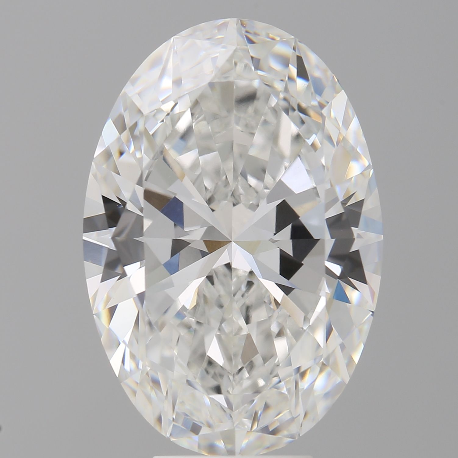 8.02 ct. oval Lab Grown Diamond front image