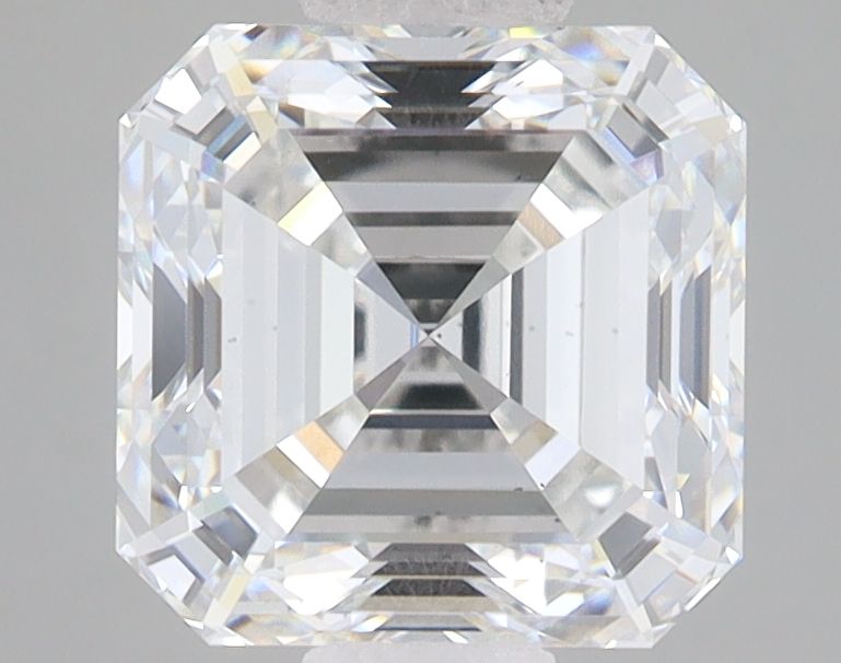 2.84 ct lab-grown Asscher Diamond