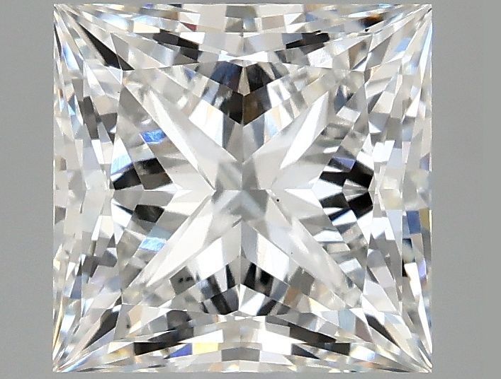 2.90 ct. princess Lab Grown Diamond front image