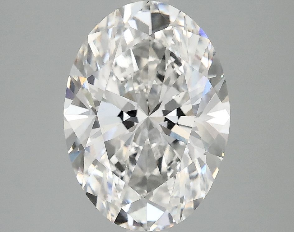 2.66 ct. oval Lab Grown Diamond front image