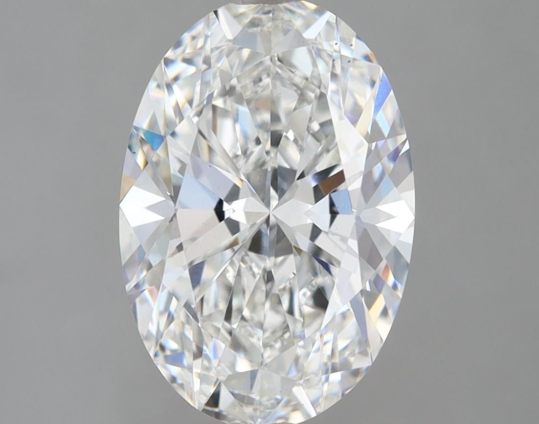 3.23 ct. oval Lab Grown Diamond front image