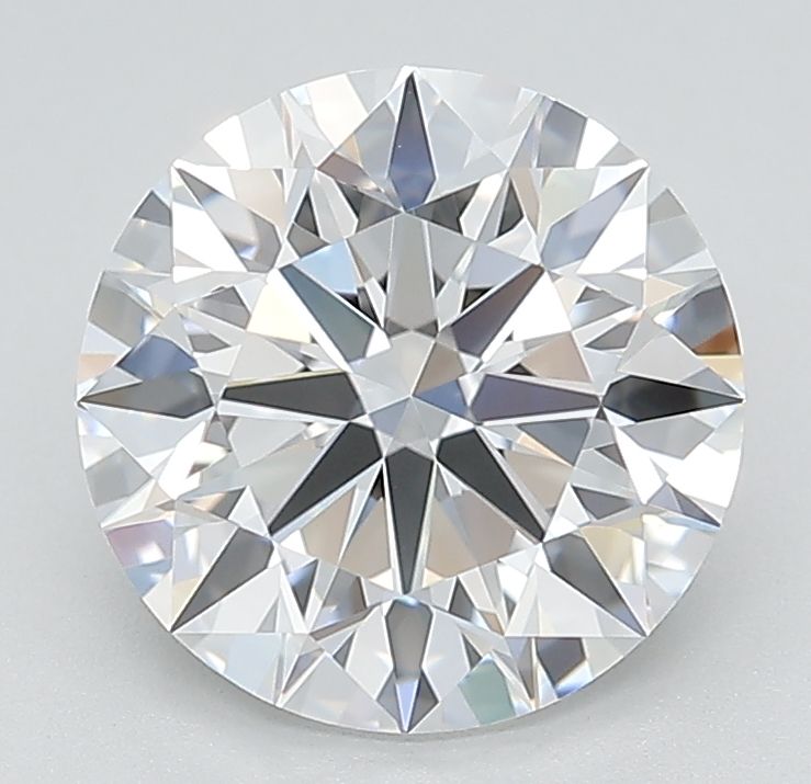 2.75 ct. round Lab Grown Diamond front image