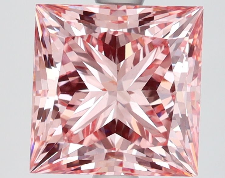 2.76 ct. princess Lab Grown Diamond front image