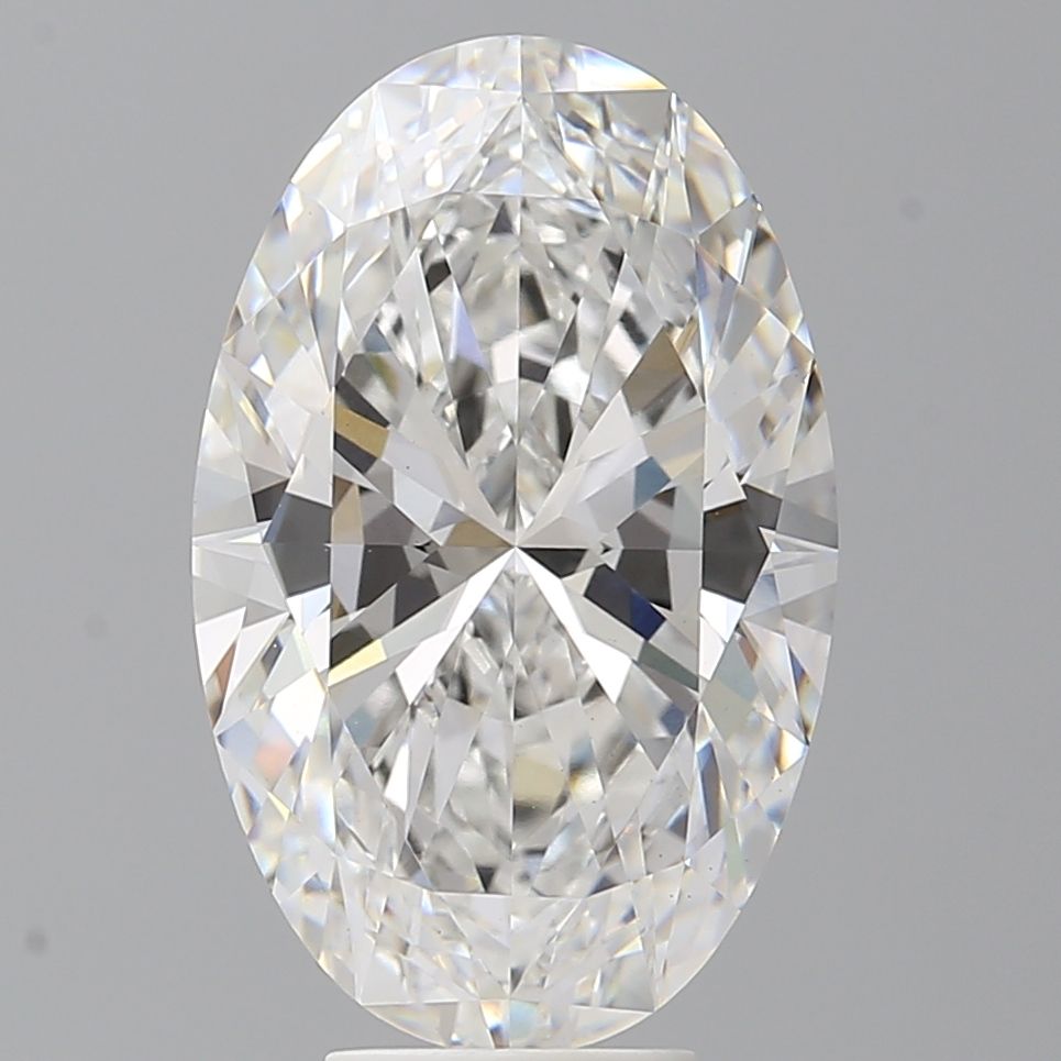 6.60 ct. oval Lab Grown Diamond front image