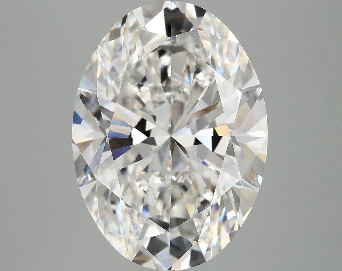 5.00 ct. oval Lab Grown Diamond front image