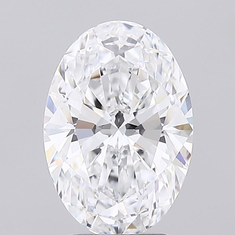 3.06 ct. oval Lab Grown Diamond front image