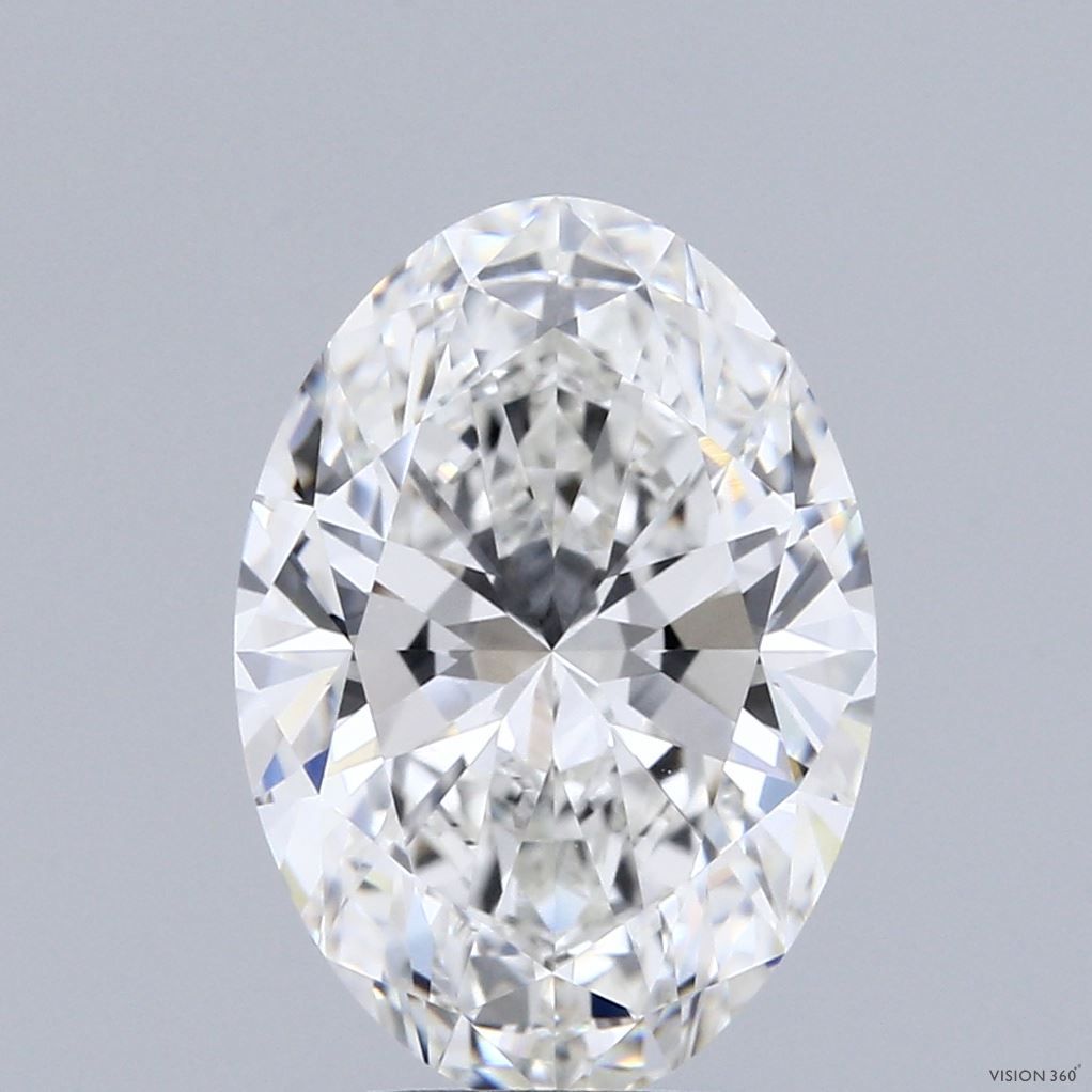 4.01 ct. oval Lab Grown Diamond front image