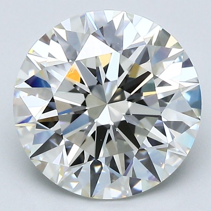 3.27 ct Round diamond