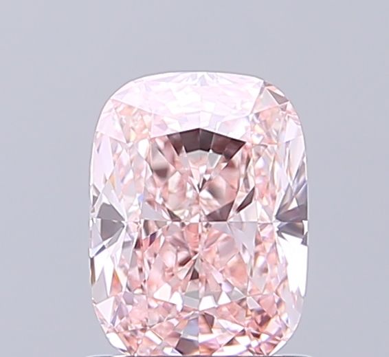 1.29 CT Fancy Intense Pink CUSHION MODIFIED