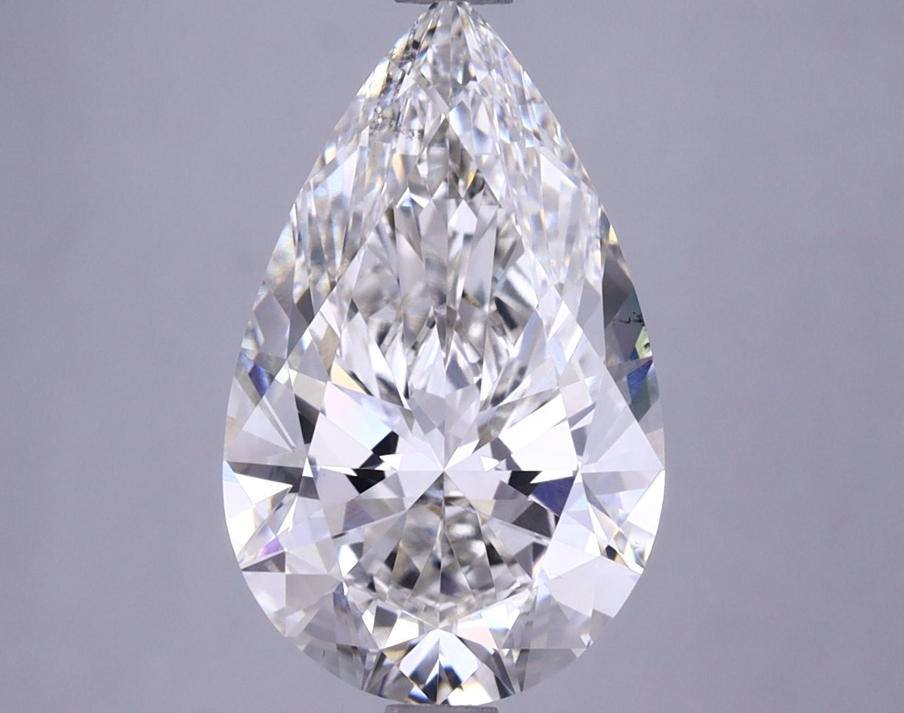 3.78 ct. pear Lab Grown Diamond front image