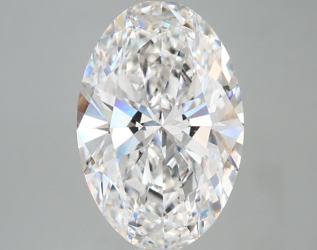 3.89 ct. oval Lab Grown Diamond front image