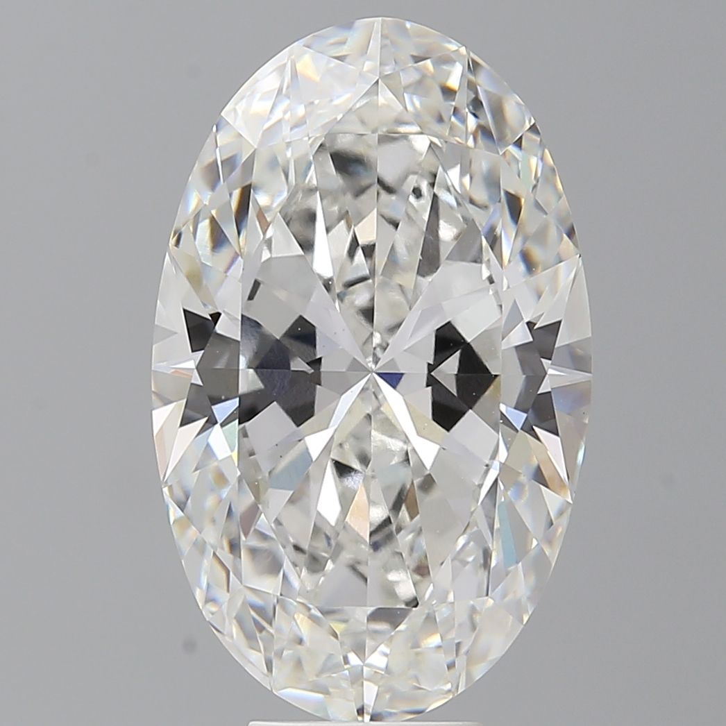 8.60 ct. oval Lab Grown Diamond front image