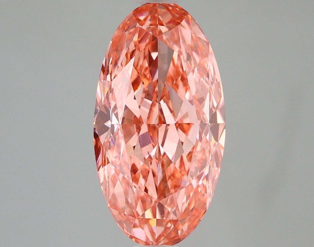 4.07 ct. oval Lab Grown Diamond front image