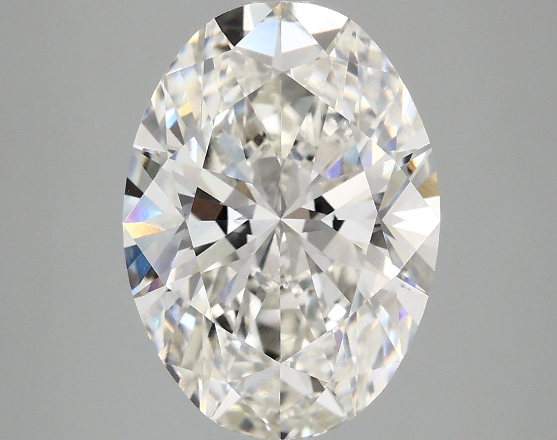 4.09 ct. oval Lab Grown Diamond front image