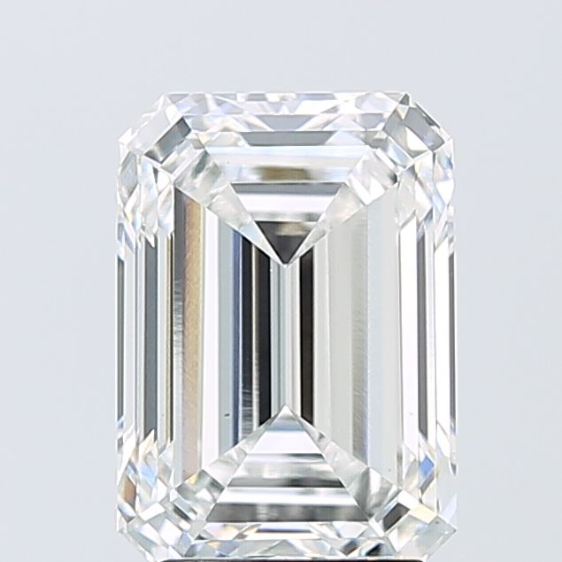 3.02 ct. emerald Lab Grown Diamond front image