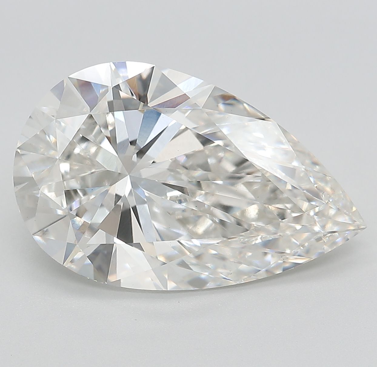 6.02 ct. pear Lab Grown Diamond front image