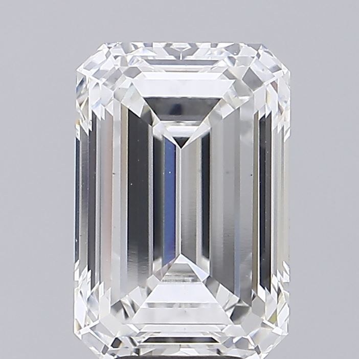 6.08 ct. emerald Lab Grown Diamond front image
