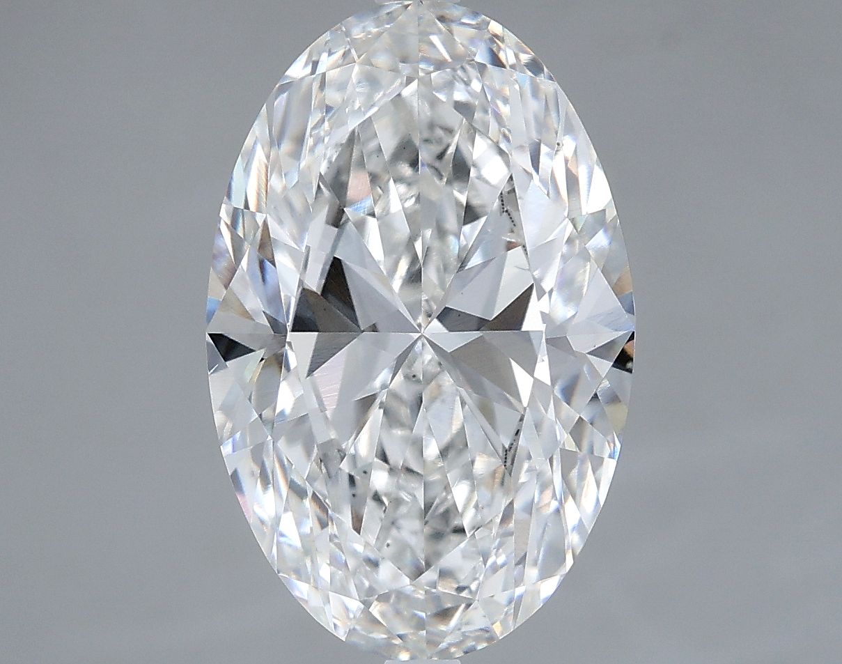 5.02 ct. oval Lab Grown Diamond front image