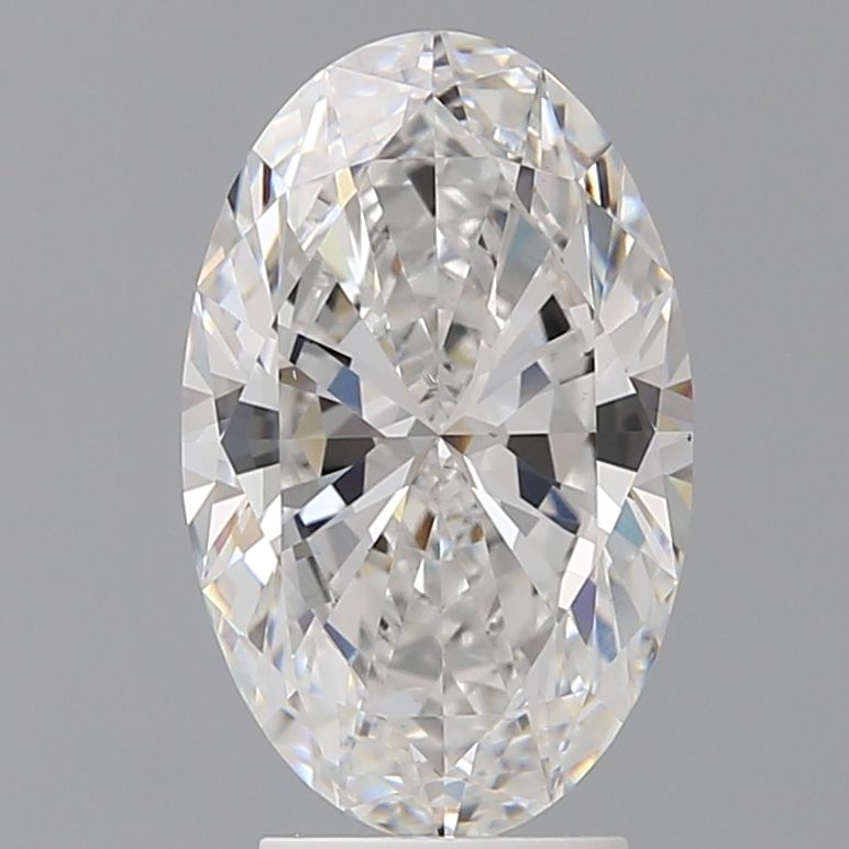 3.51 ct. oval Lab Grown Diamond front image